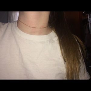 Gold choker
